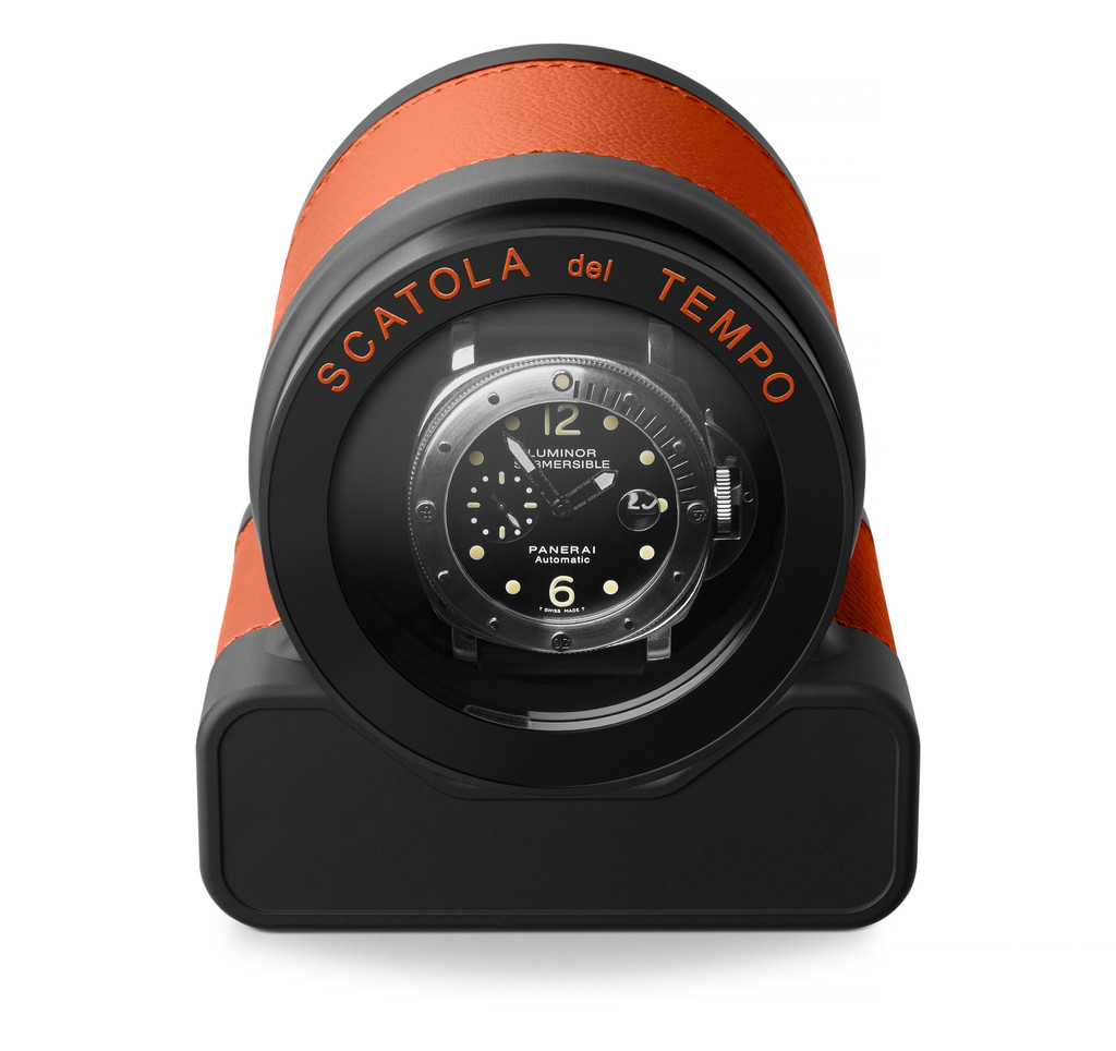 Rotor Orange Black Watch Winder