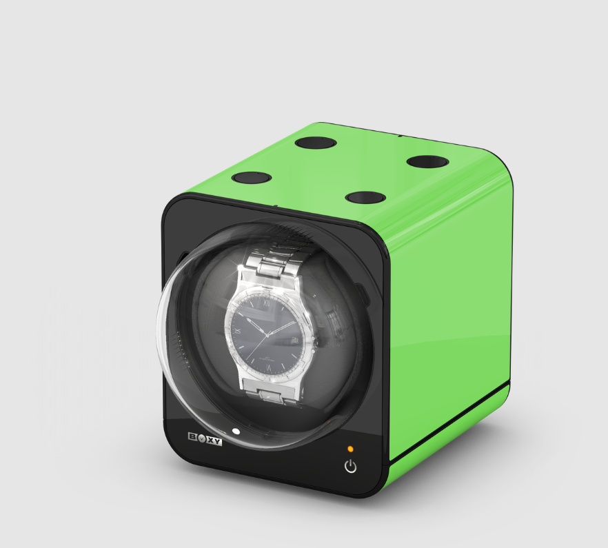 Boxy Green Watch Winder