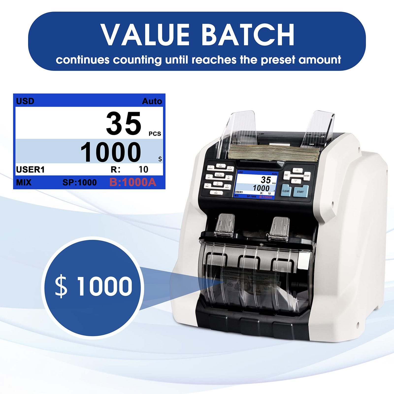 BCS-160 Money Counter